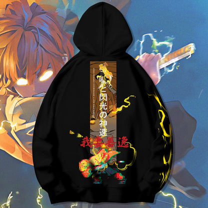 Demon Slayer Zenitsu Thunder Hoodie