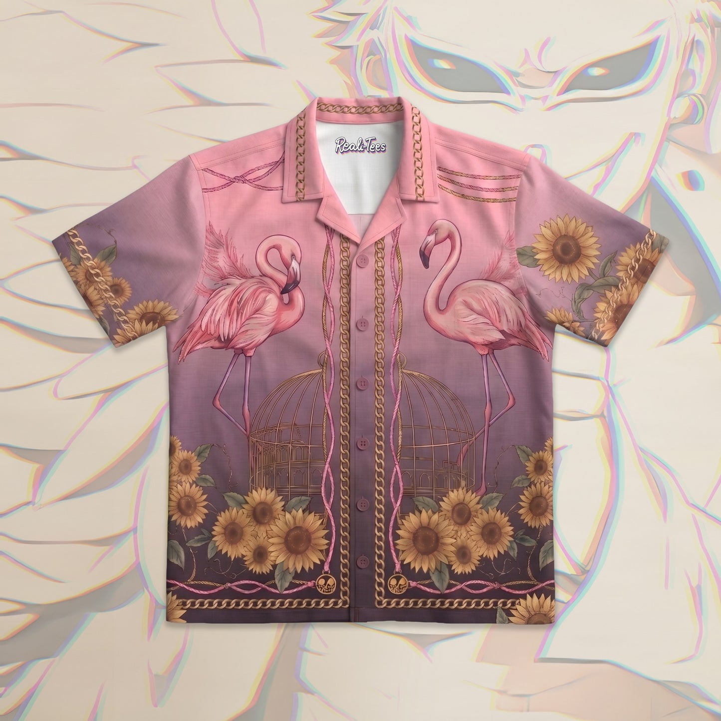 Donquixote Doflamingo Birdcage Hawaiian Shirt