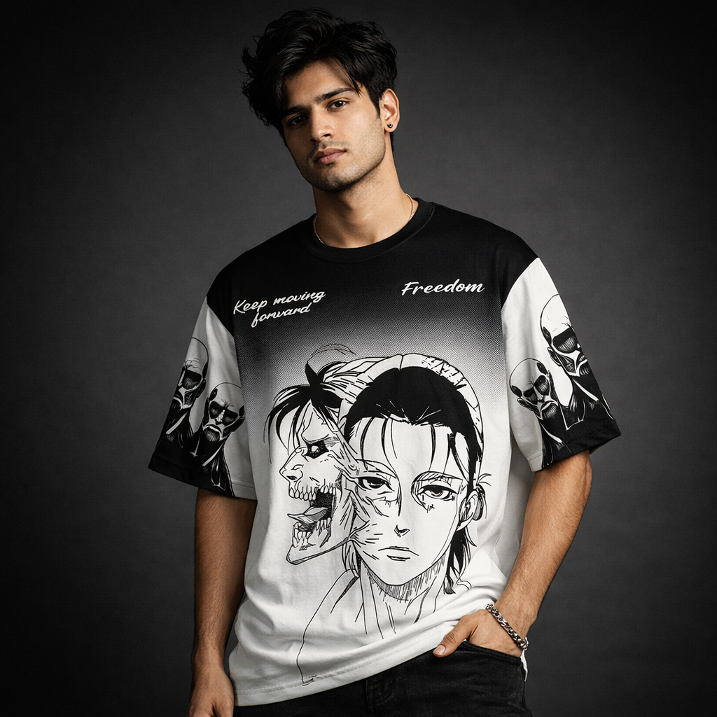 Eren Yeager "The Rumbling" Oversized Jersey