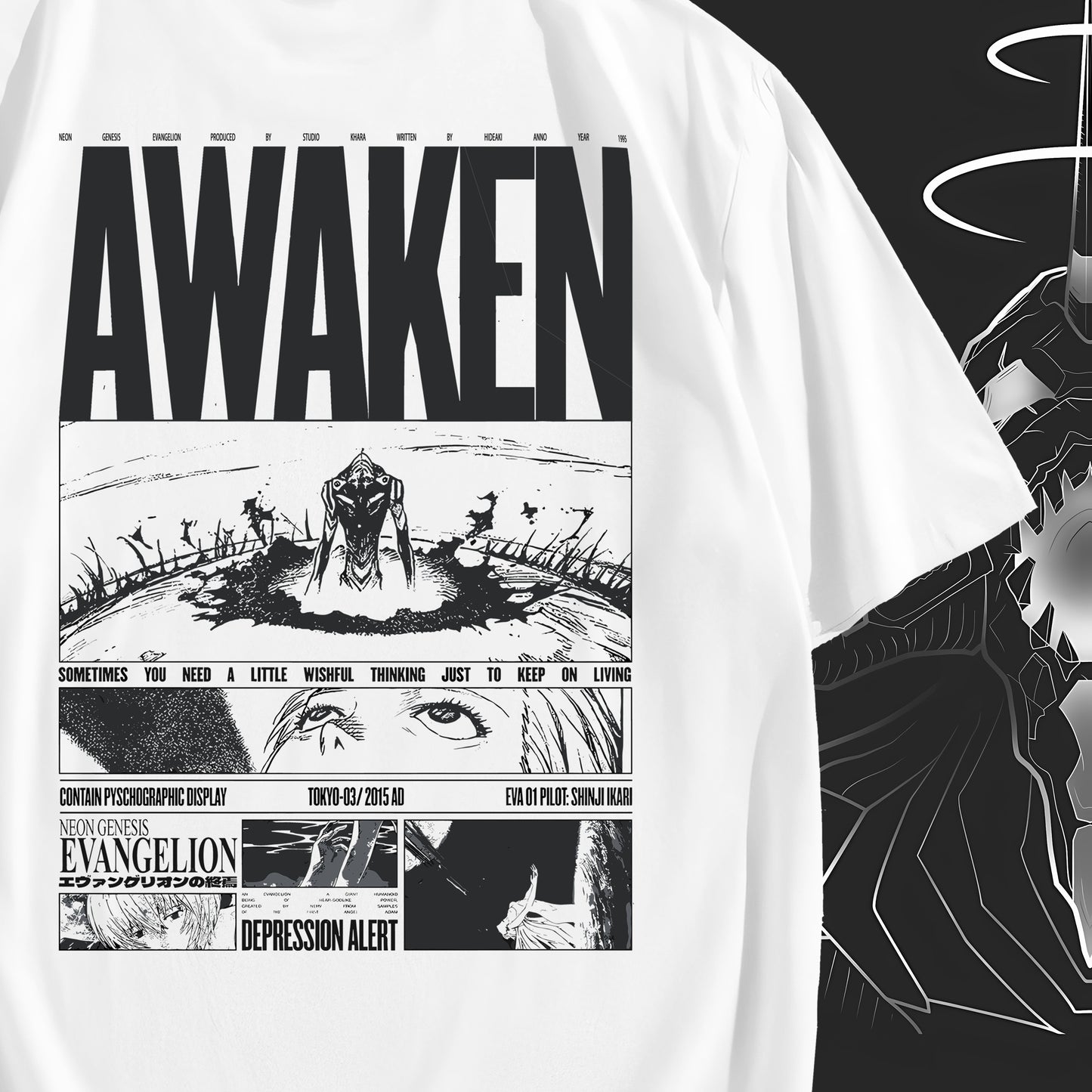 Evangelion Awaken Tee