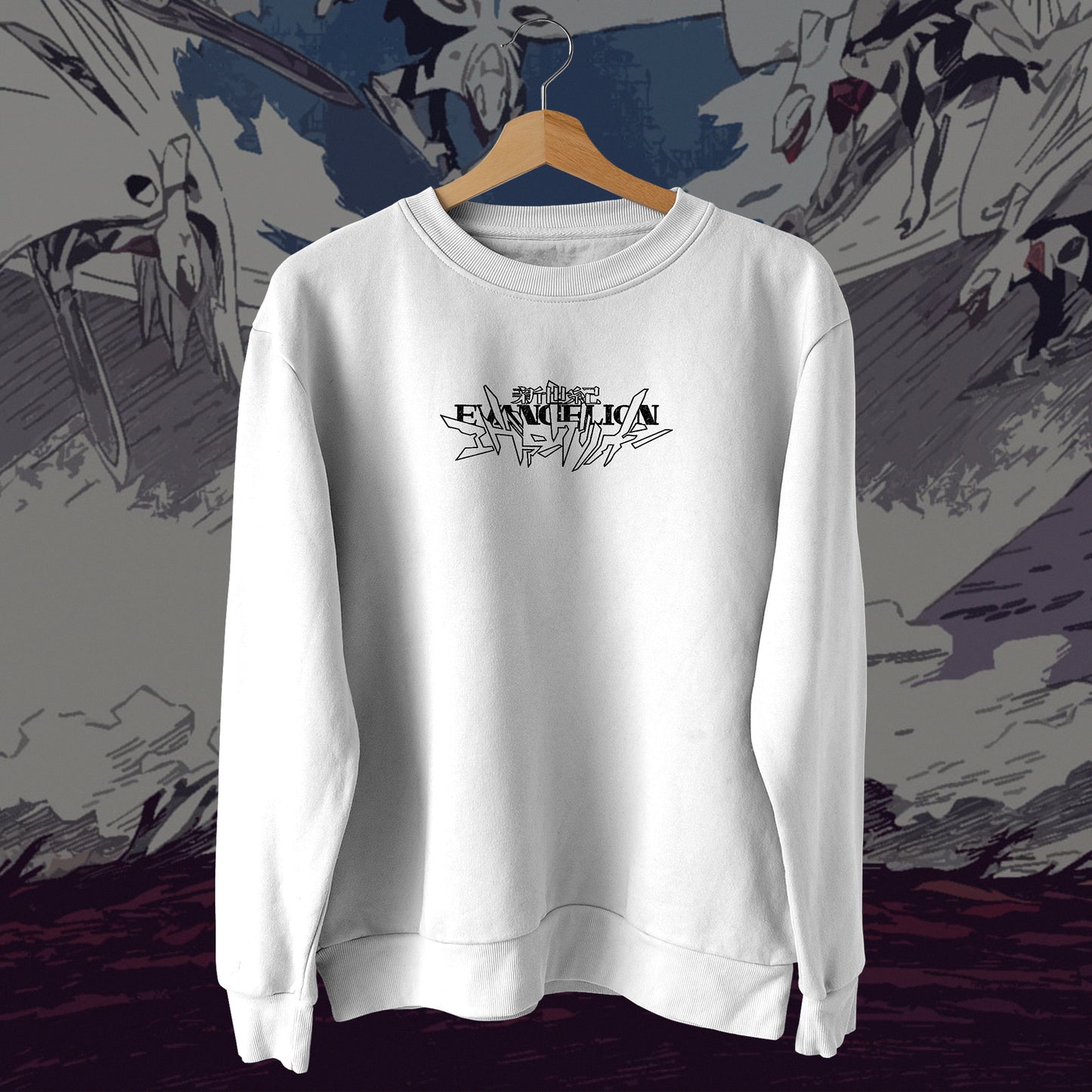 Evangelion Black Wing Sweatshirt