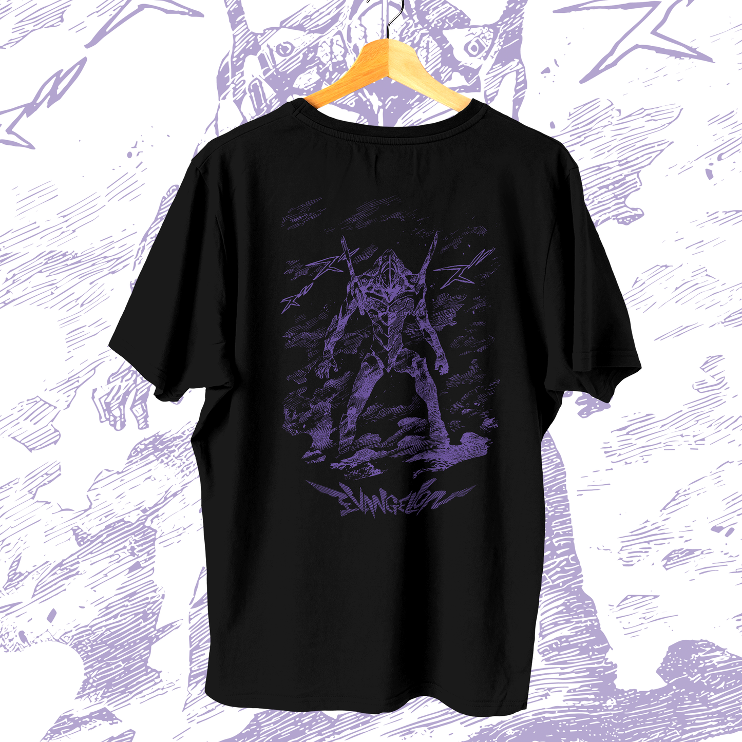 Eva01 Purple Tee