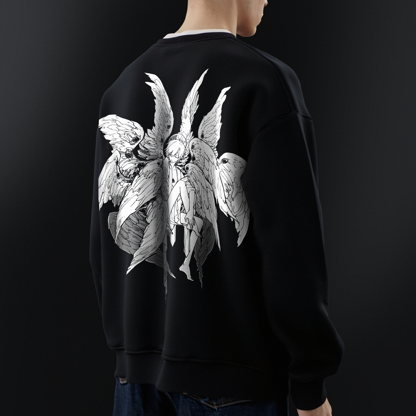 Rei Ayanami "Fallen Angel" Sweatshirt
