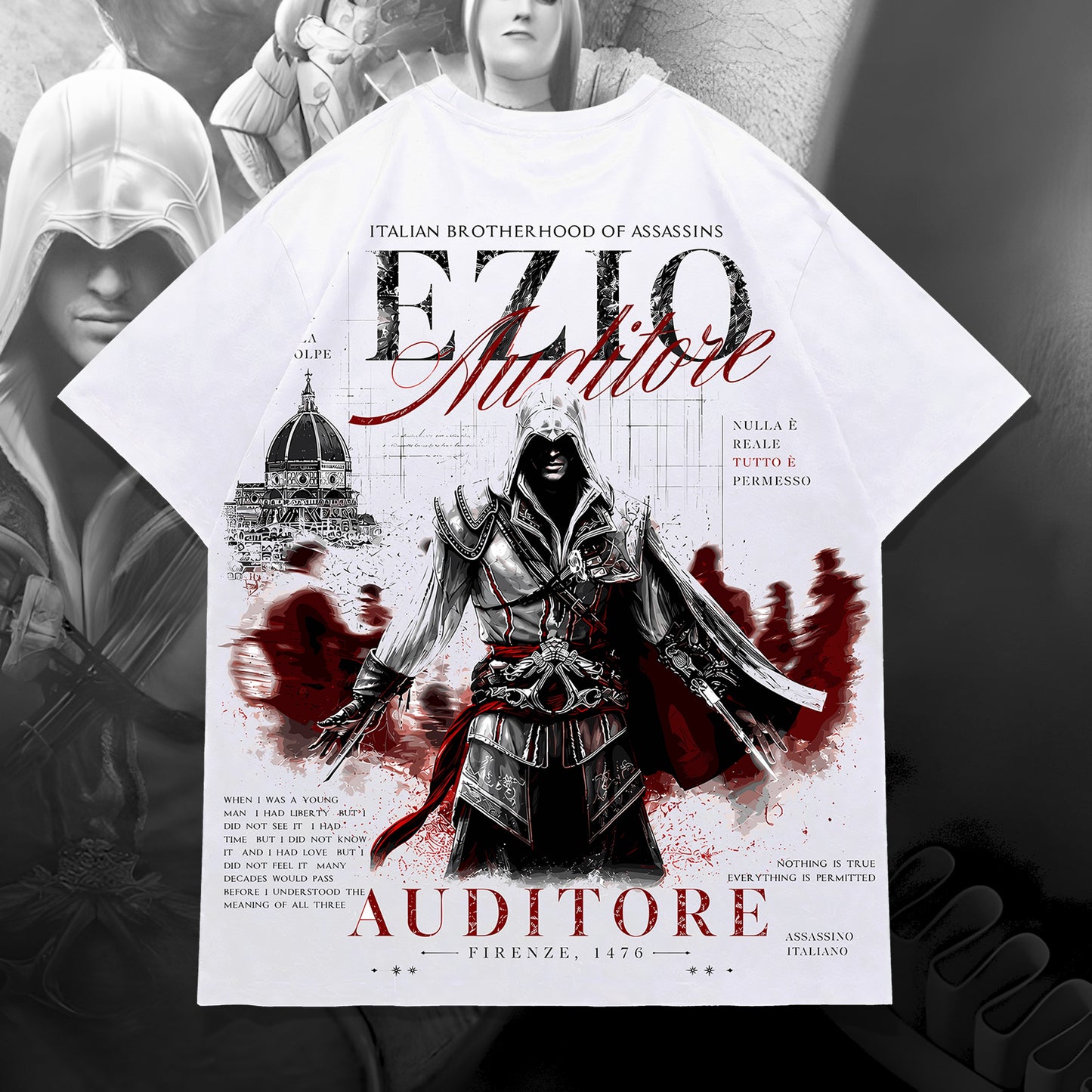 Ezio Brotherhood Of The Assassins Tee