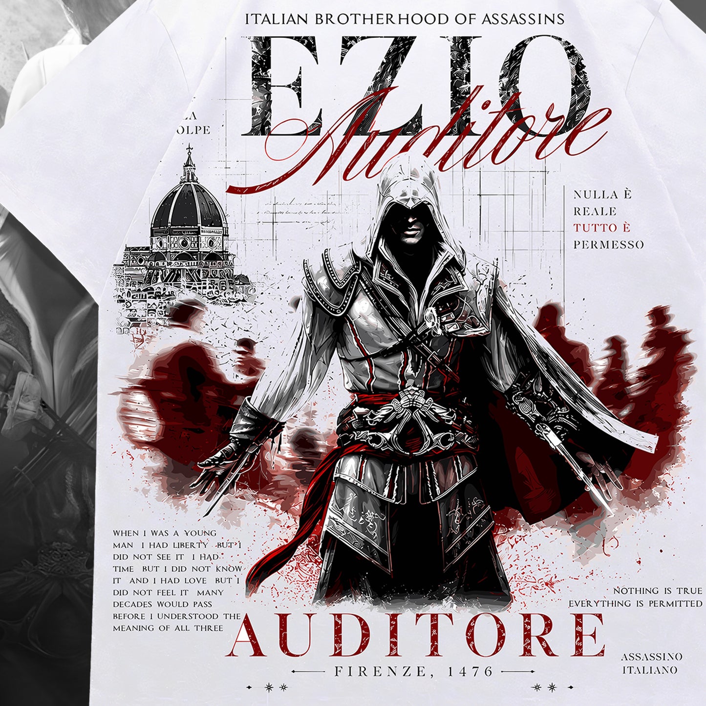 Ezio Brotherhood Of The Assassins Tee
