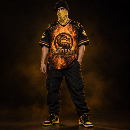 Scorpion “Get Over Here” Oversized Jersey