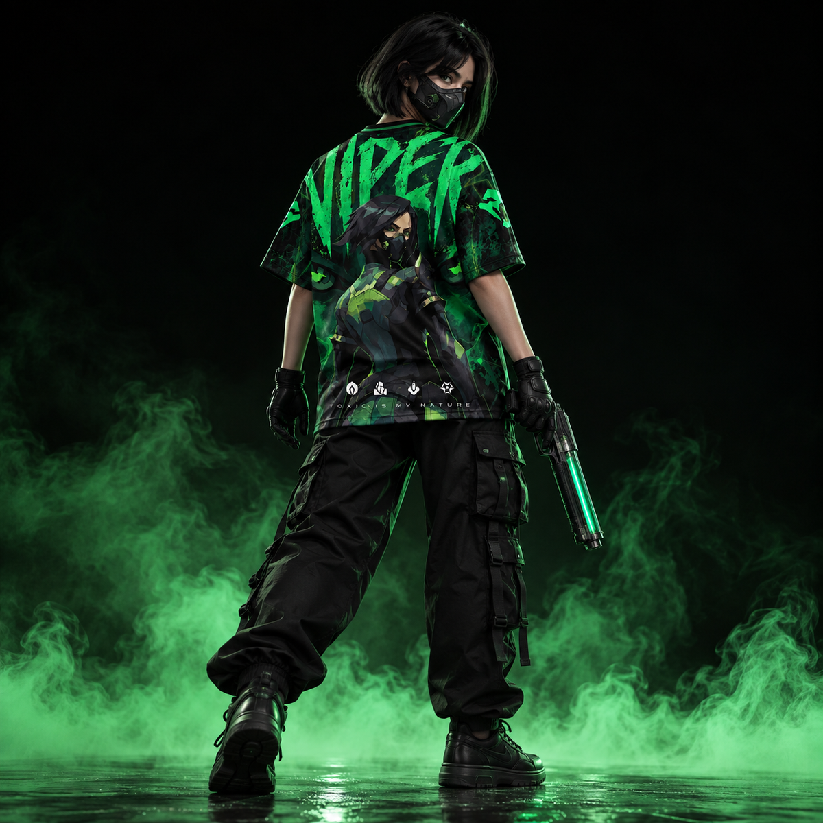 Viper "Toxic Nature" Oversized Jersey