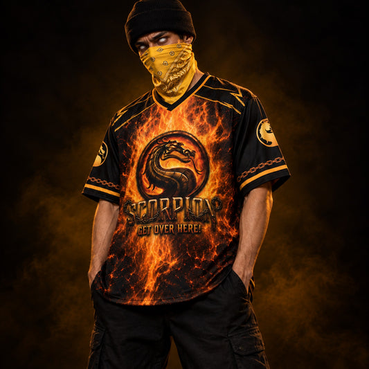 Scorpion “Get Over Here” Oversized Jersey