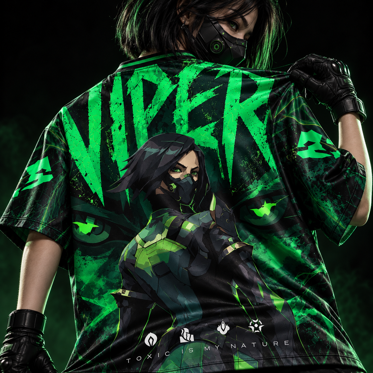 Viper "Toxic Nature" Oversized Jersey