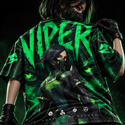 Viper "Toxic Nature" Oversized Jersey