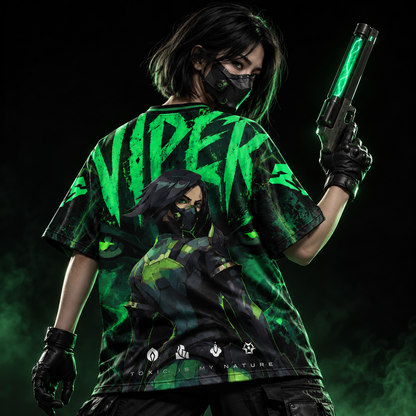 Viper "Toxic Nature" Oversized Jersey