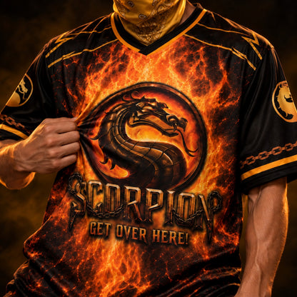 Scorpion “Get Over Here” Oversized Jersey