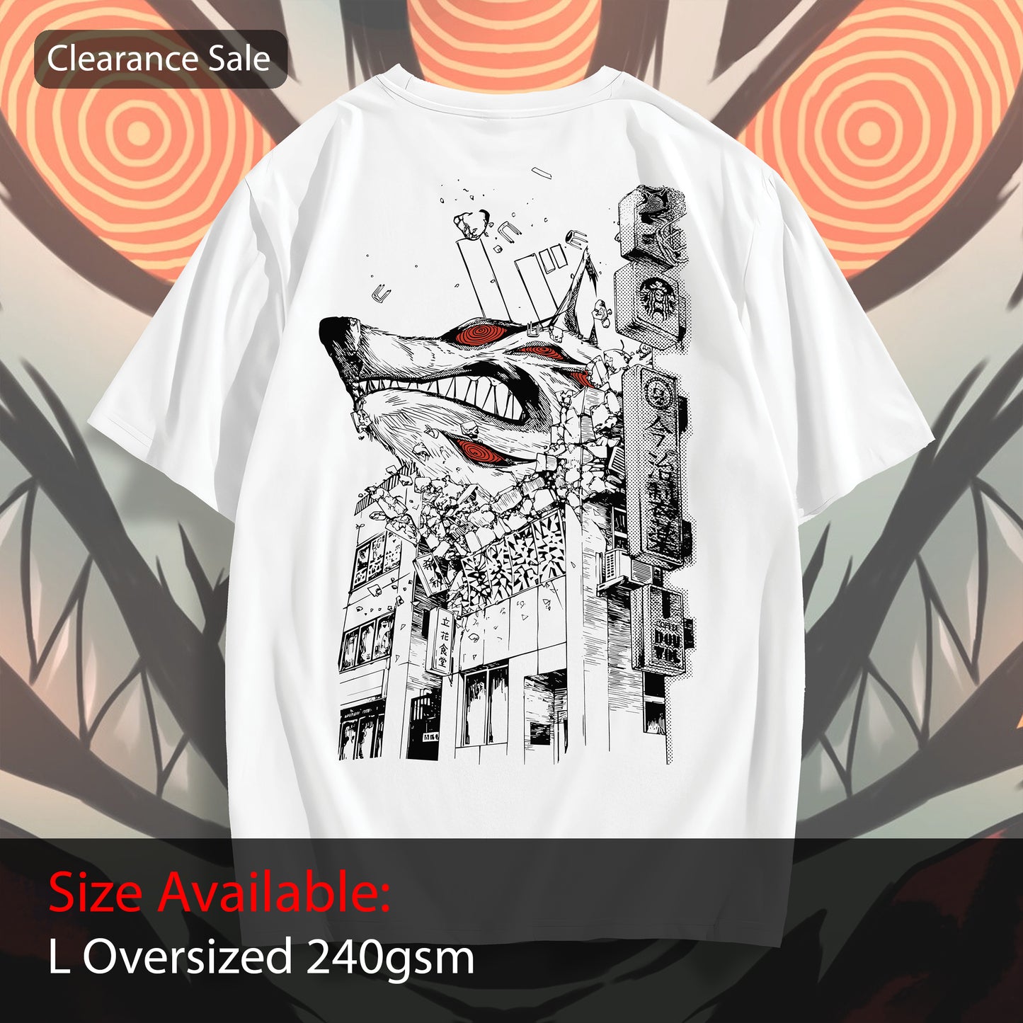 CS Fox Devil Oversized Tee