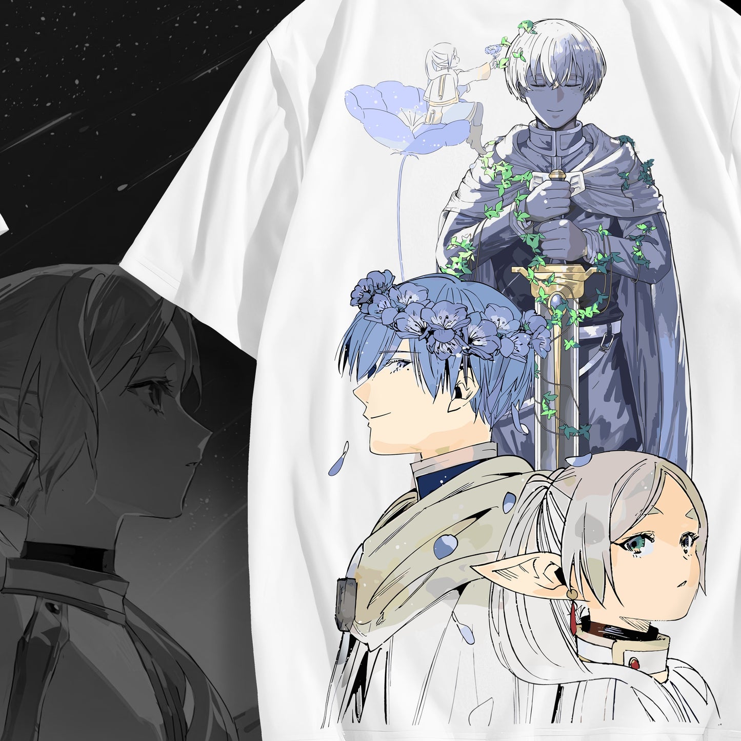 Frieren x Himmel "Eternal Promise" Tee