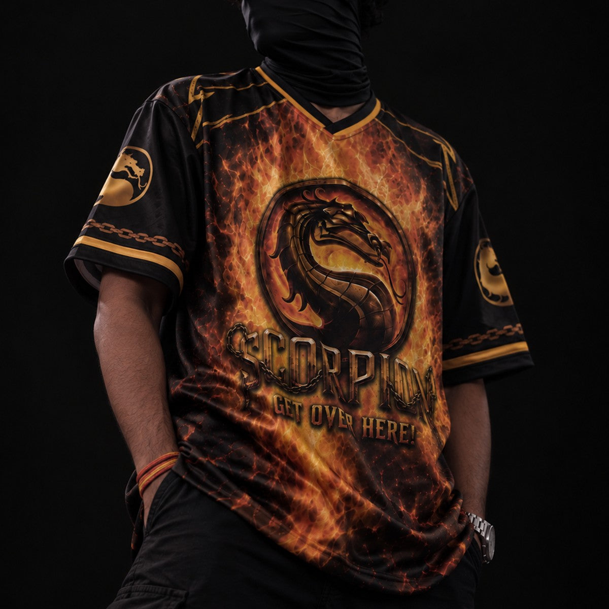 Scorpion “Get Over Here” Oversized Jersey