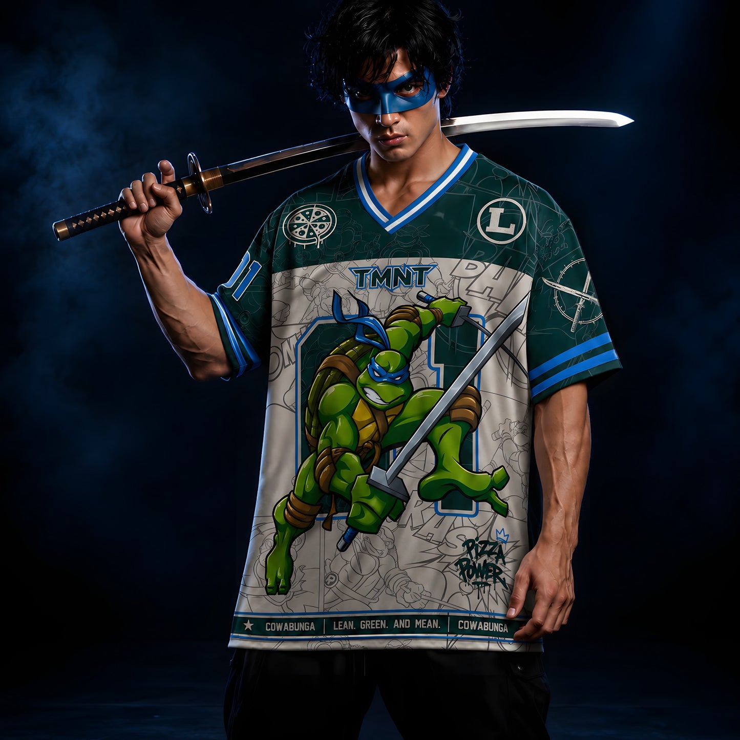 Leonardo: Twin Blade Oversized Jersey