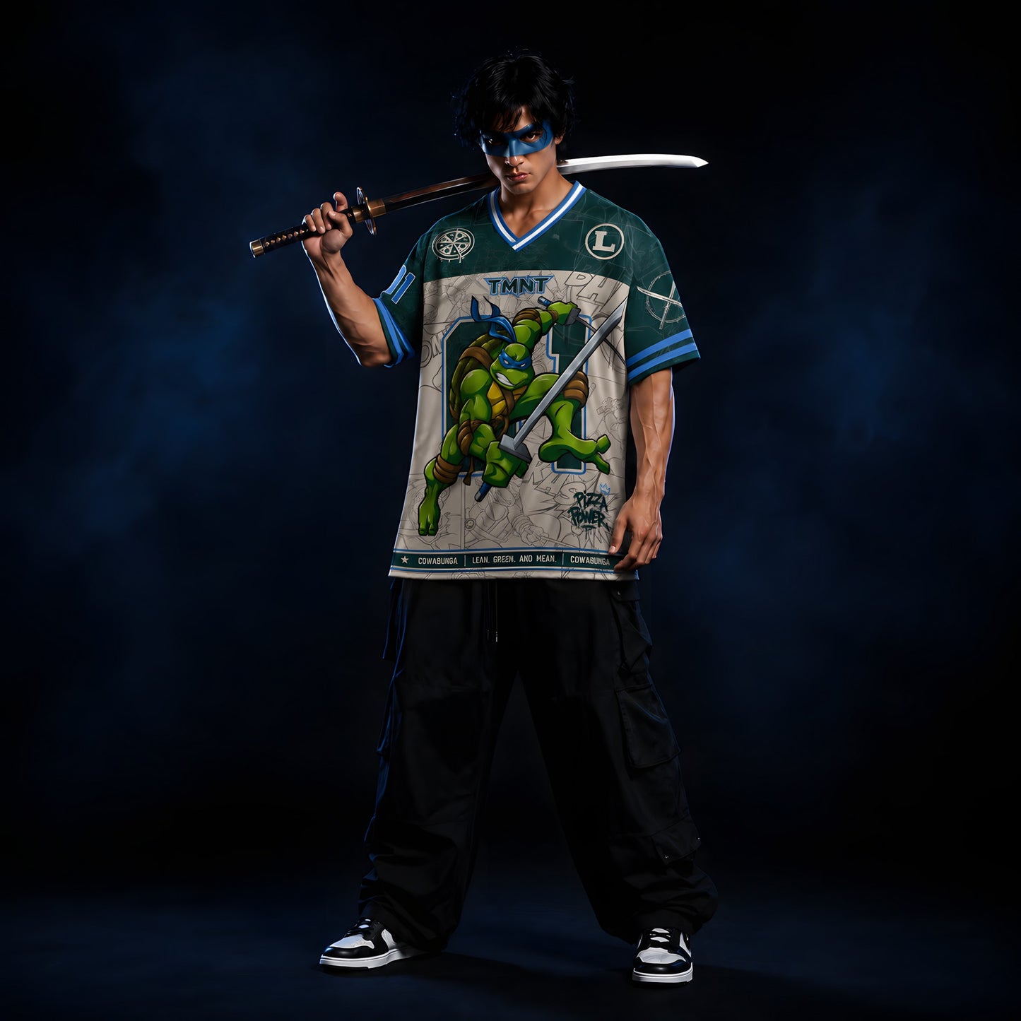 Leonardo: Twin Blade Oversized Jersey