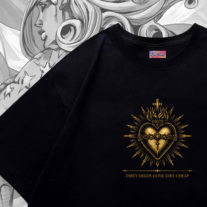 Funny Valentine Noir Oversized Tee