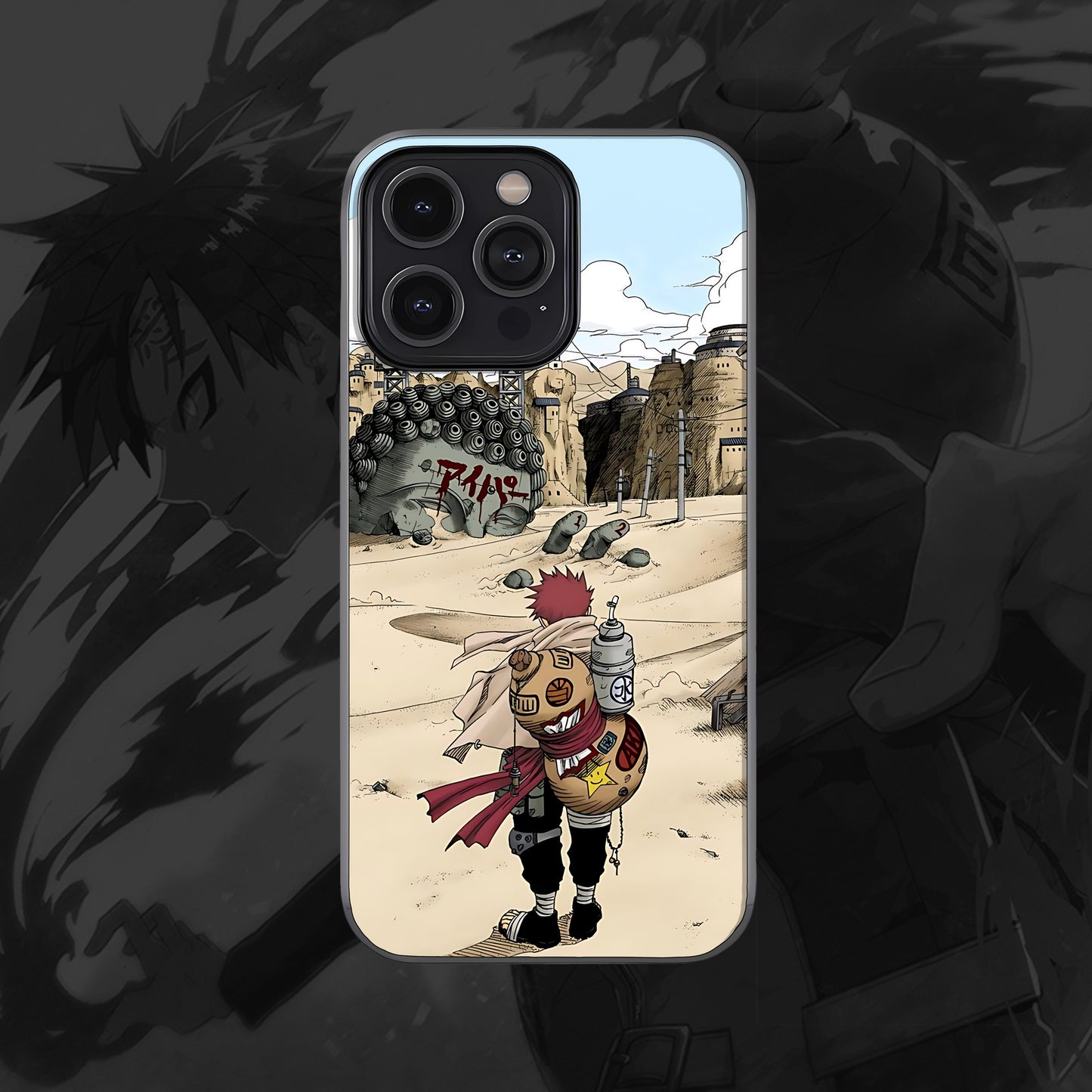 Gaara Mobile Glass Case