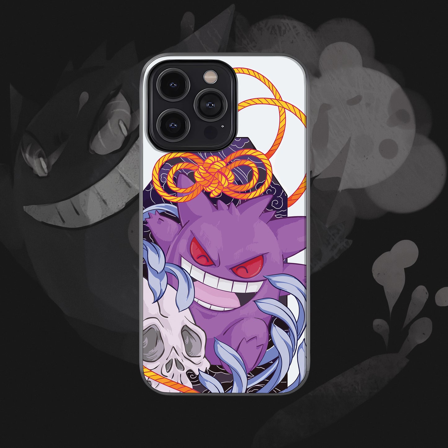 Gengar Mobile Glass Case