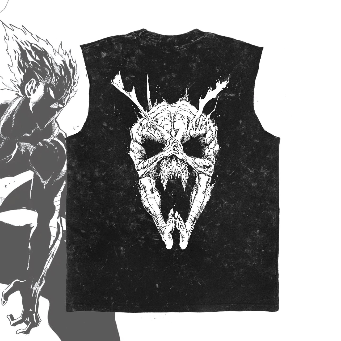 Garou “Skull Form” Vintage Vest