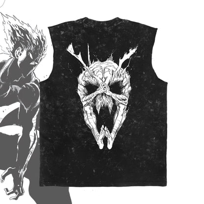 Garou “Skull Form” Vintage Vest