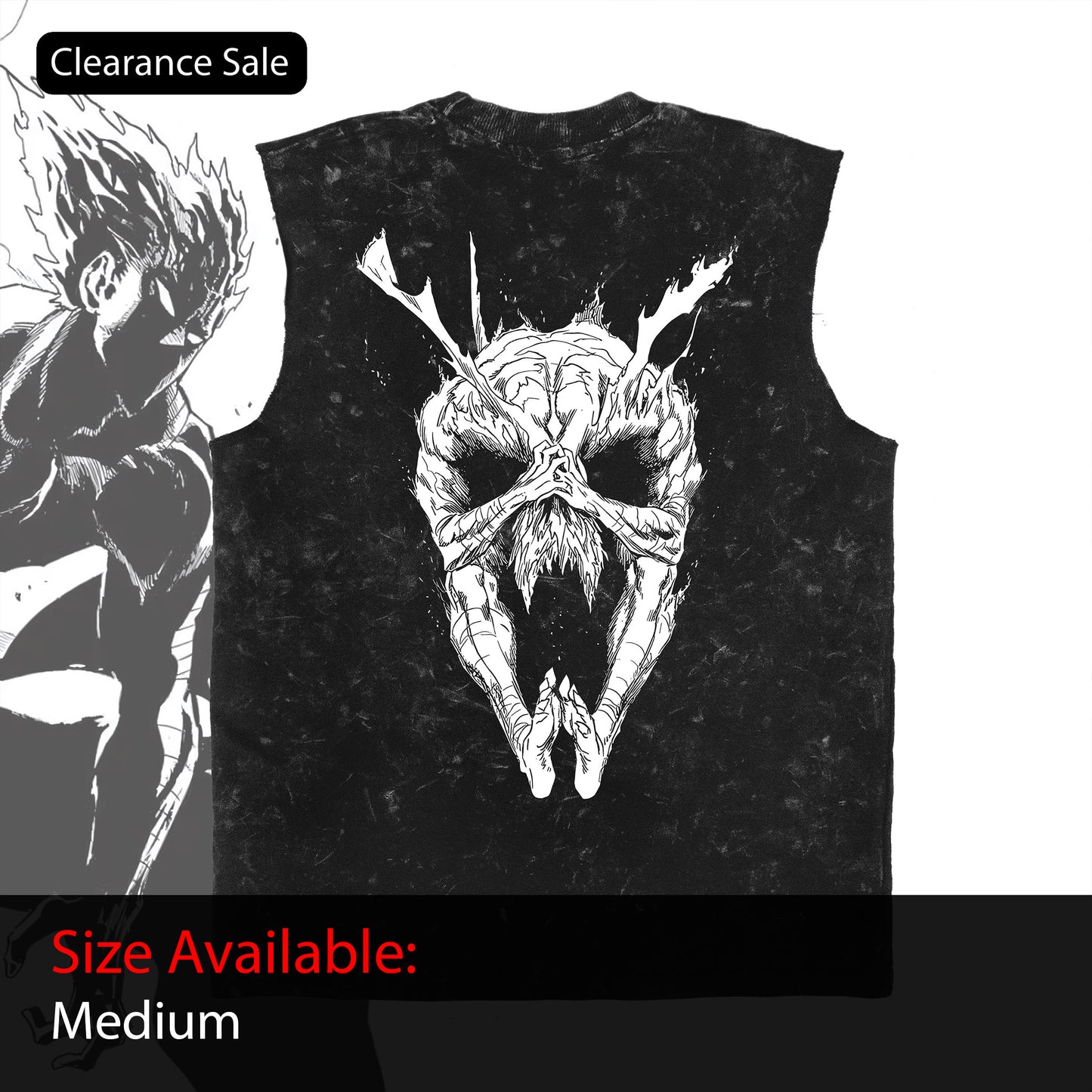 CS Garou “Skull Form” Vintage Vest