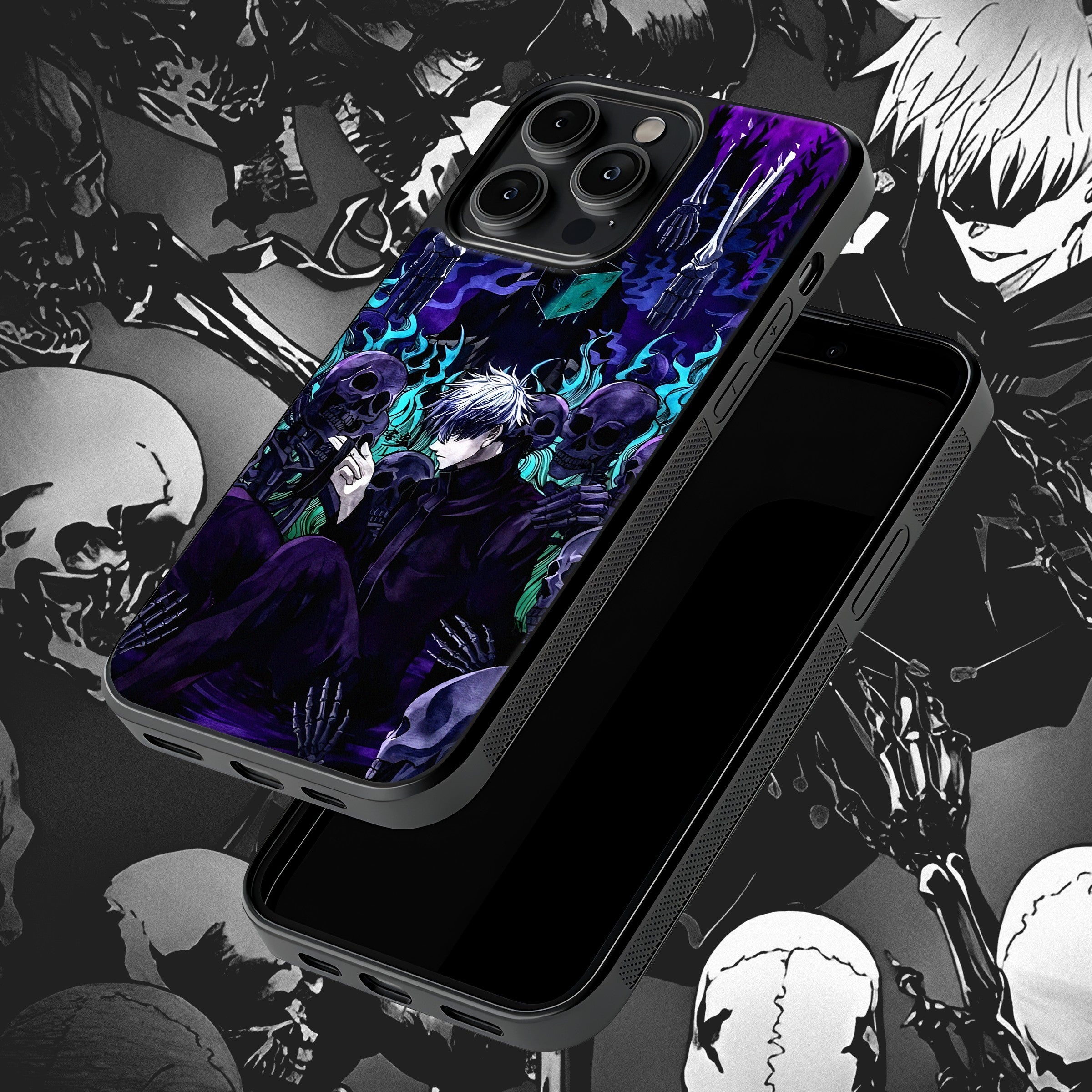 Gojo Prism Realm Mobile Glass Case – Reali-Tees