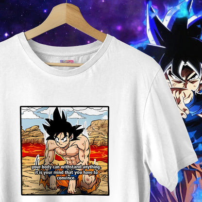 Goku Quote Oversized Tee