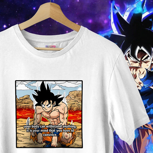 Goku Quote Oversized Tee