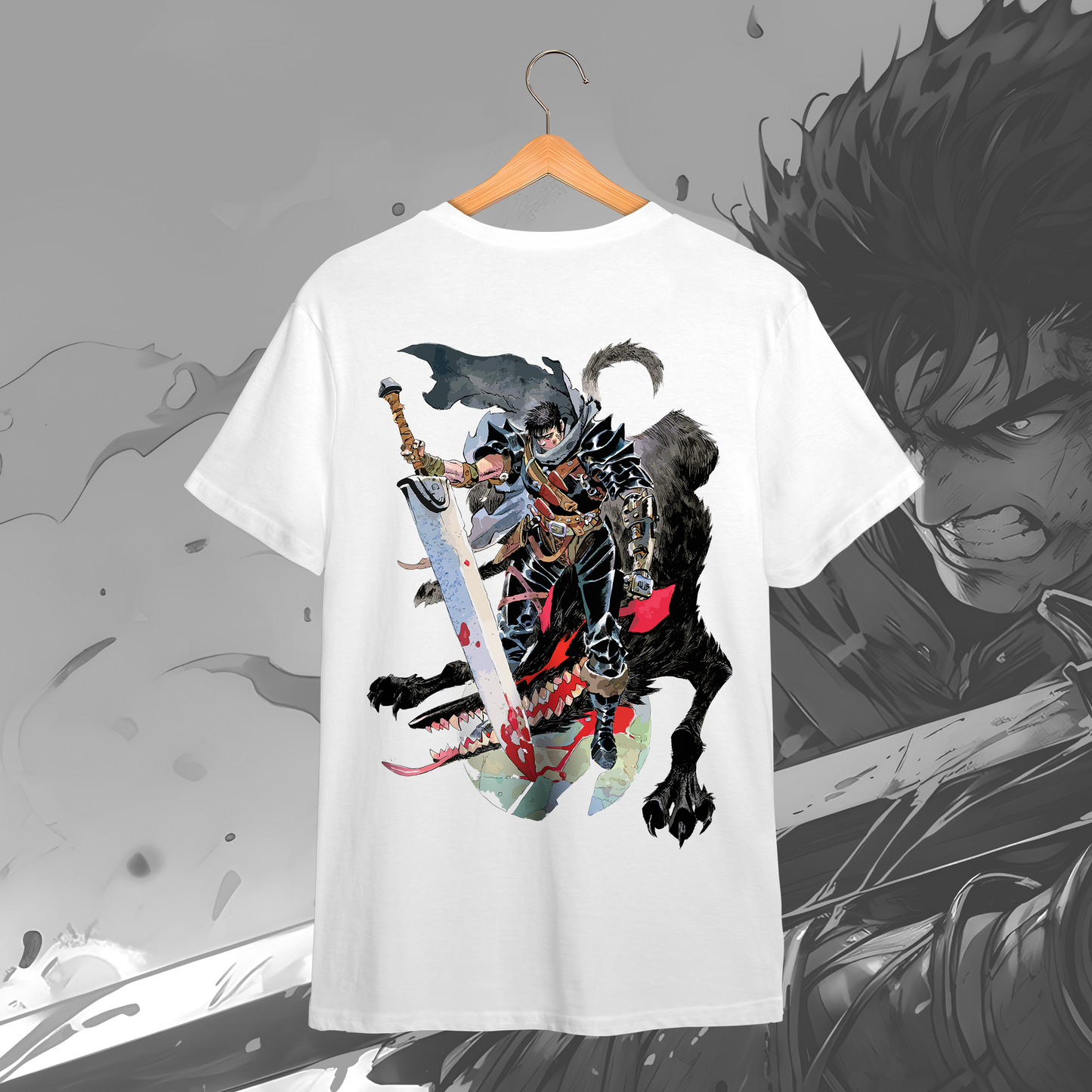 Berserk Black Armour Tee