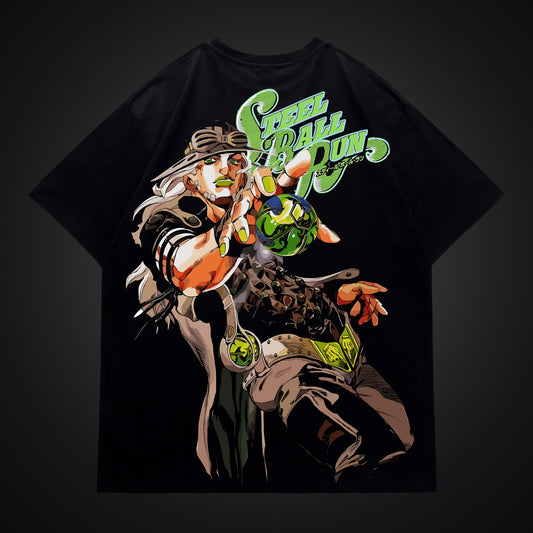 Gyro Zeppeli "Steel Ball Run" Tee