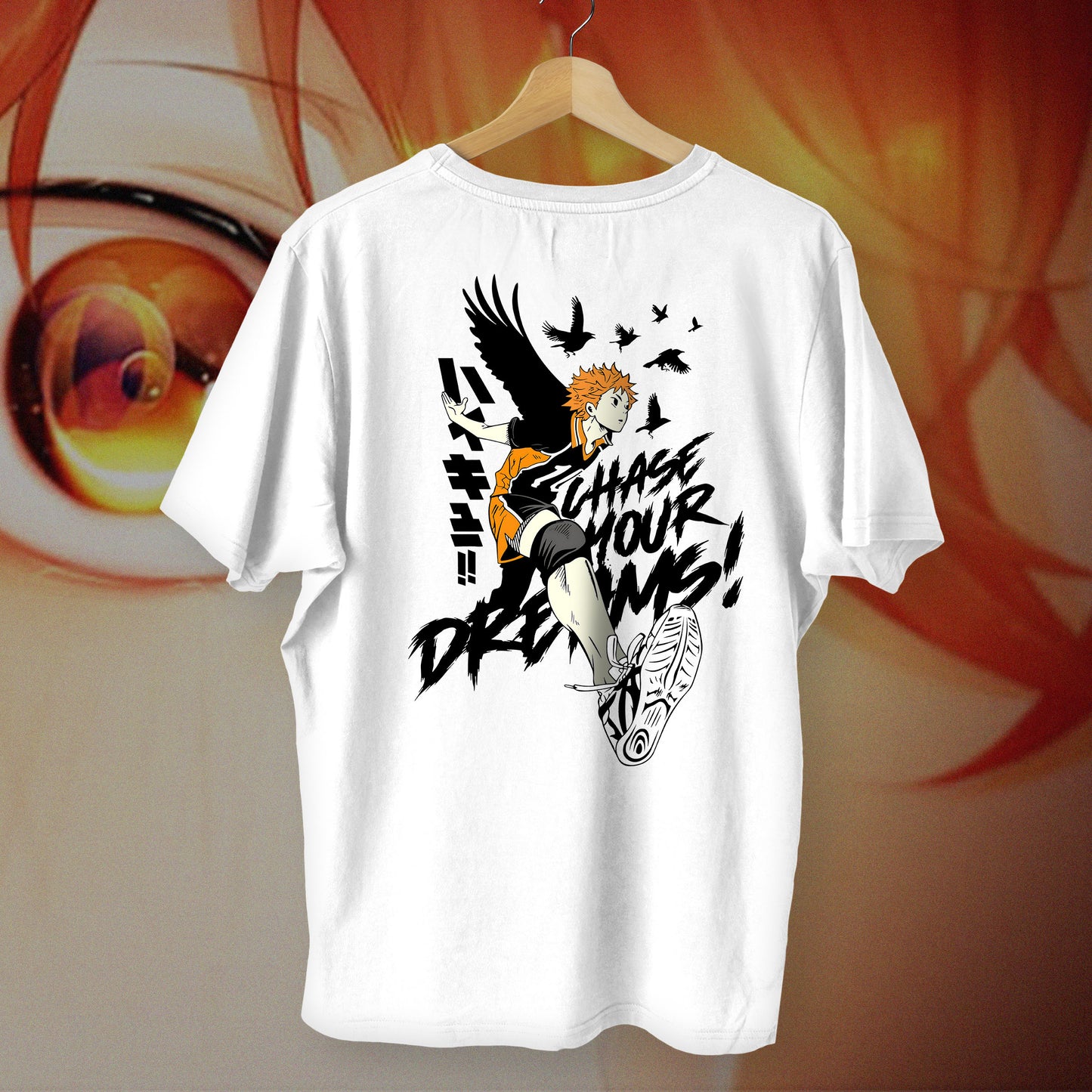 Haikyu Chase Your Dreams Oversized Tee