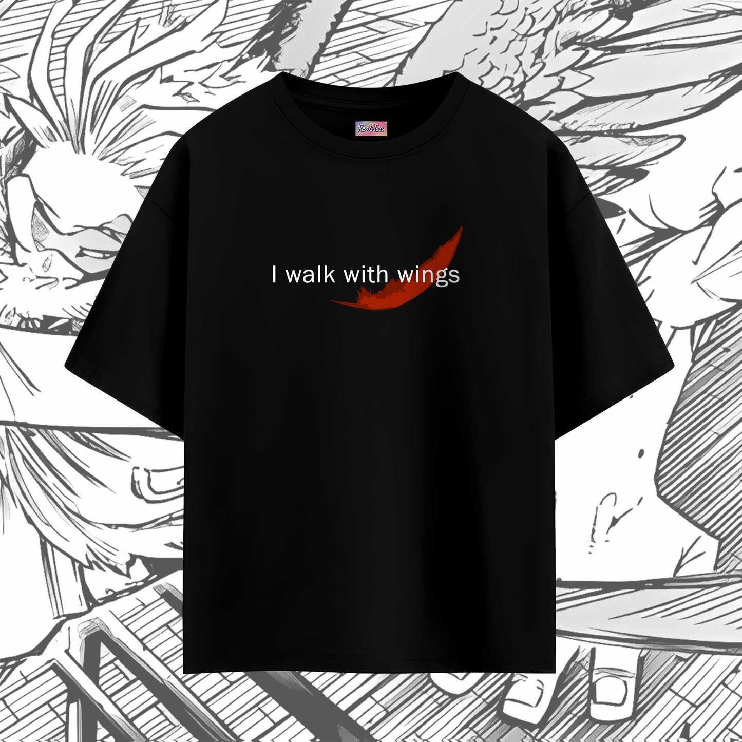 Hawks – I Walk With Wings Tee