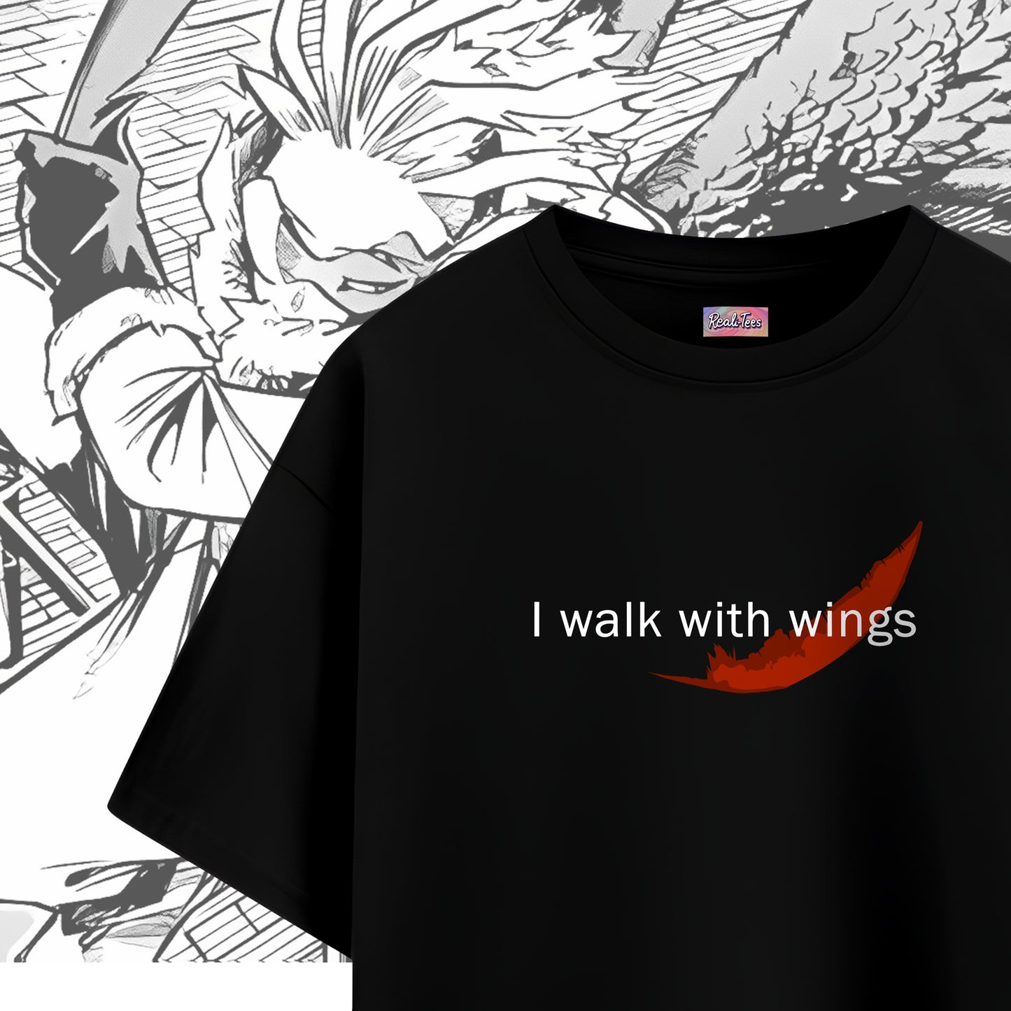 Hawks – I Walk With Wings Tee