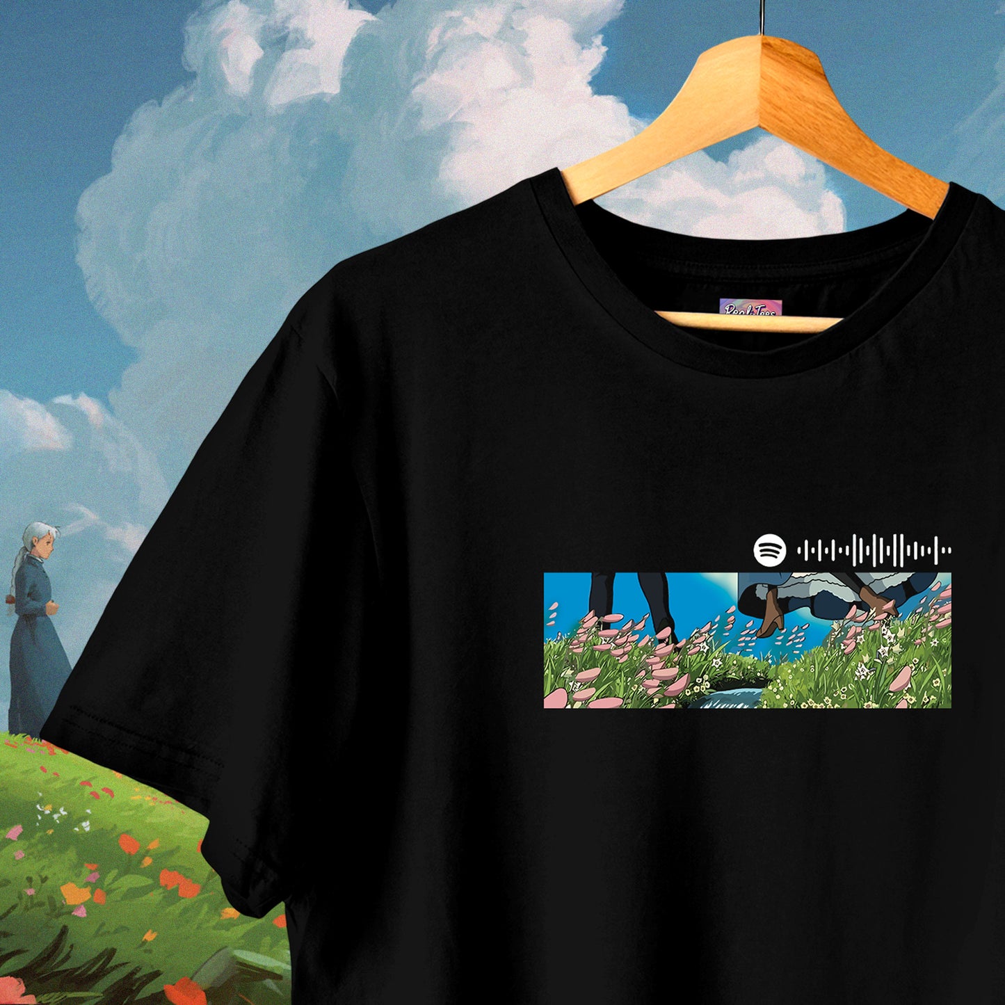 Howl's Moving Castle Scannable Tee