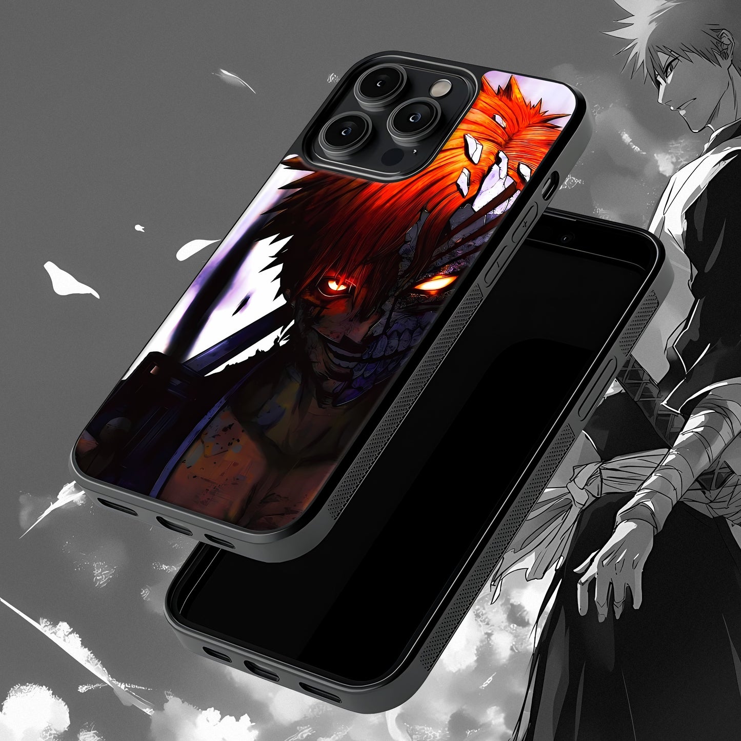 Ichigo Red Mobile Glass Case