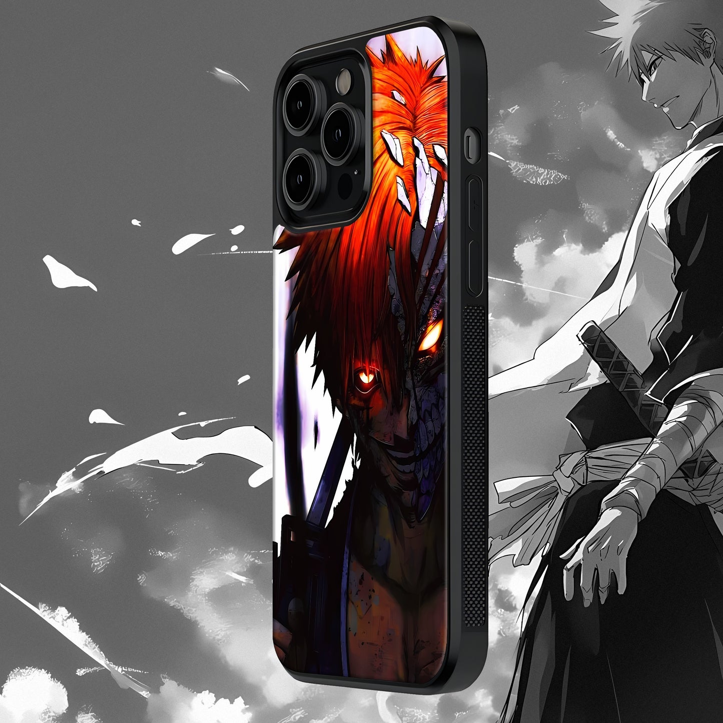 Ichigo Red Mobile Glass Case