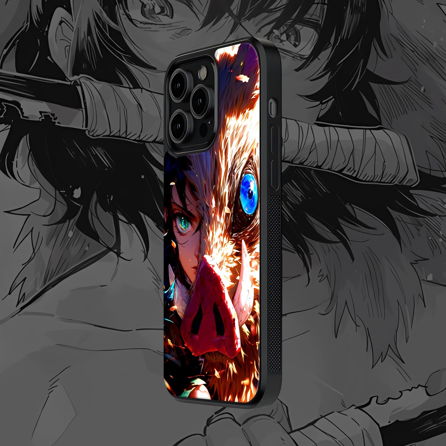 Inosuke1 Mobile Glass Case