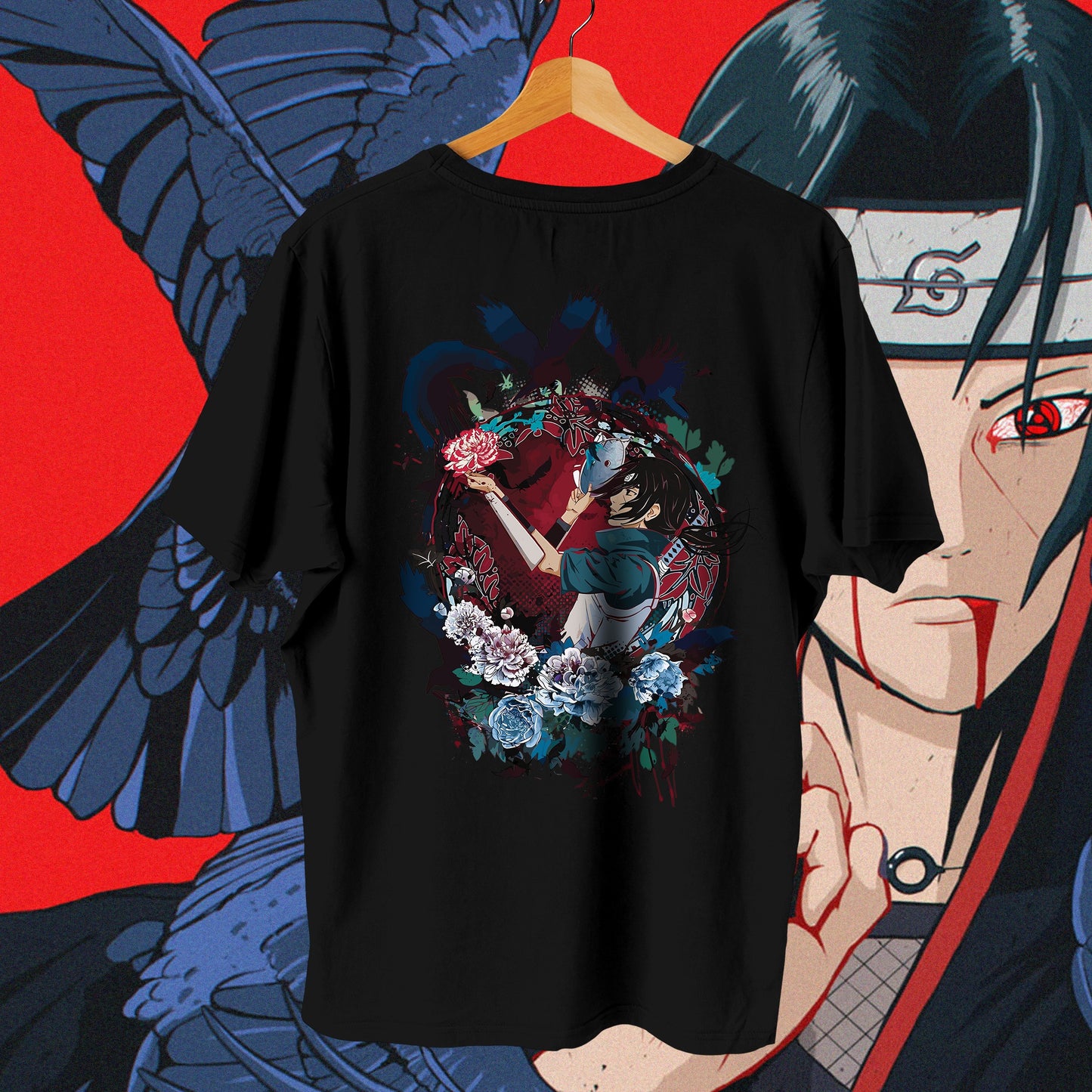 Itachi Flowers Tee