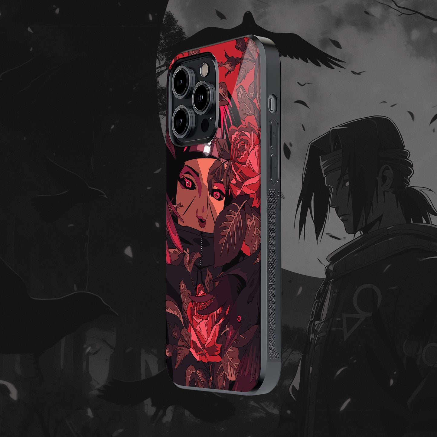 Itachi Mobile Glass Case