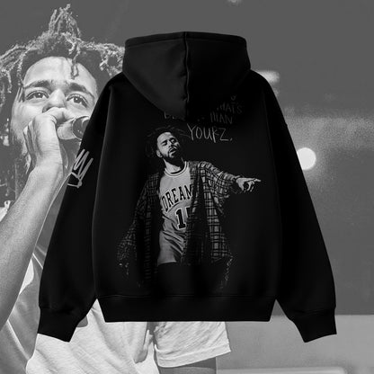 J. Cole "Love Yourz" Oversized Hoodie