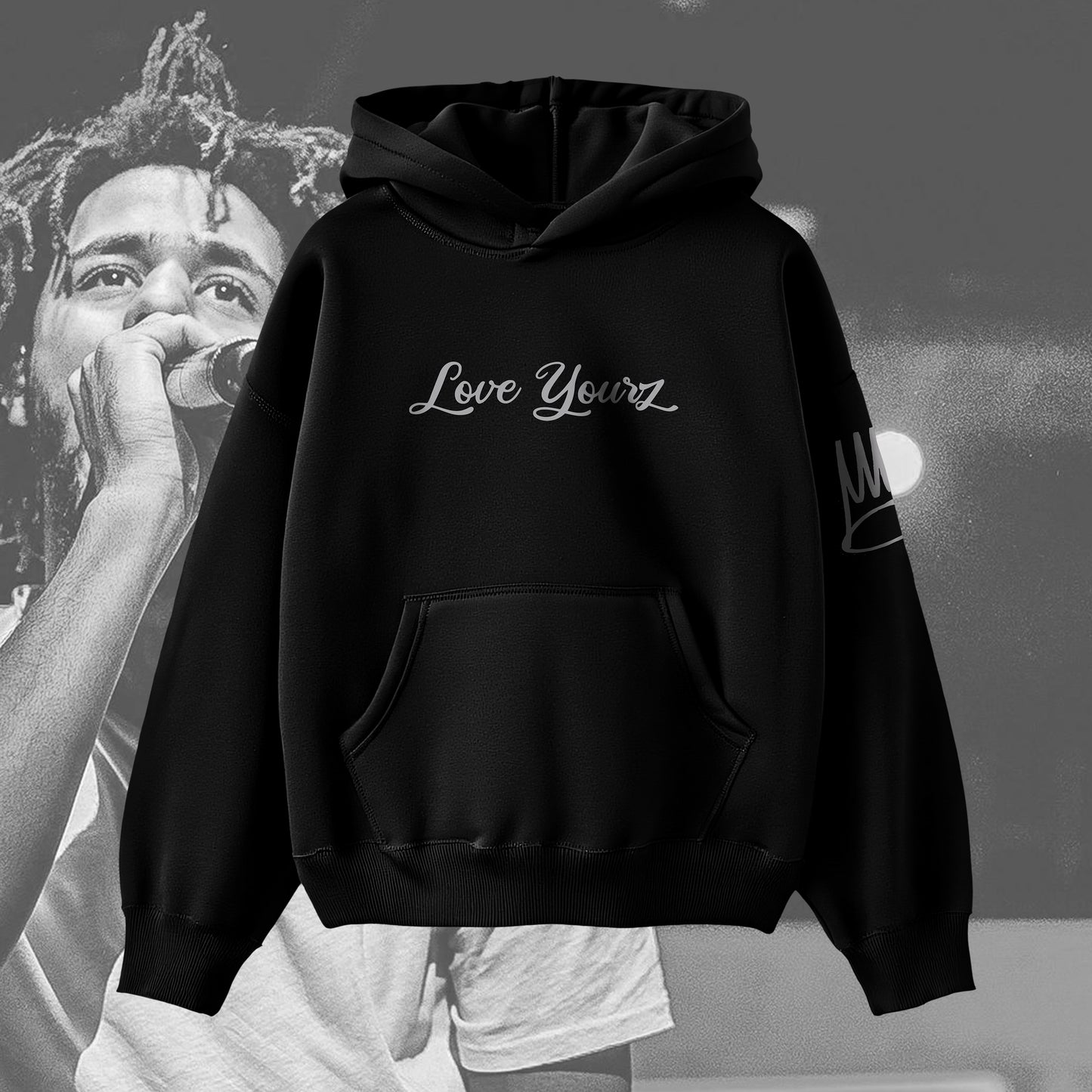 J. Cole "Love Yourz" Oversized Hoodie