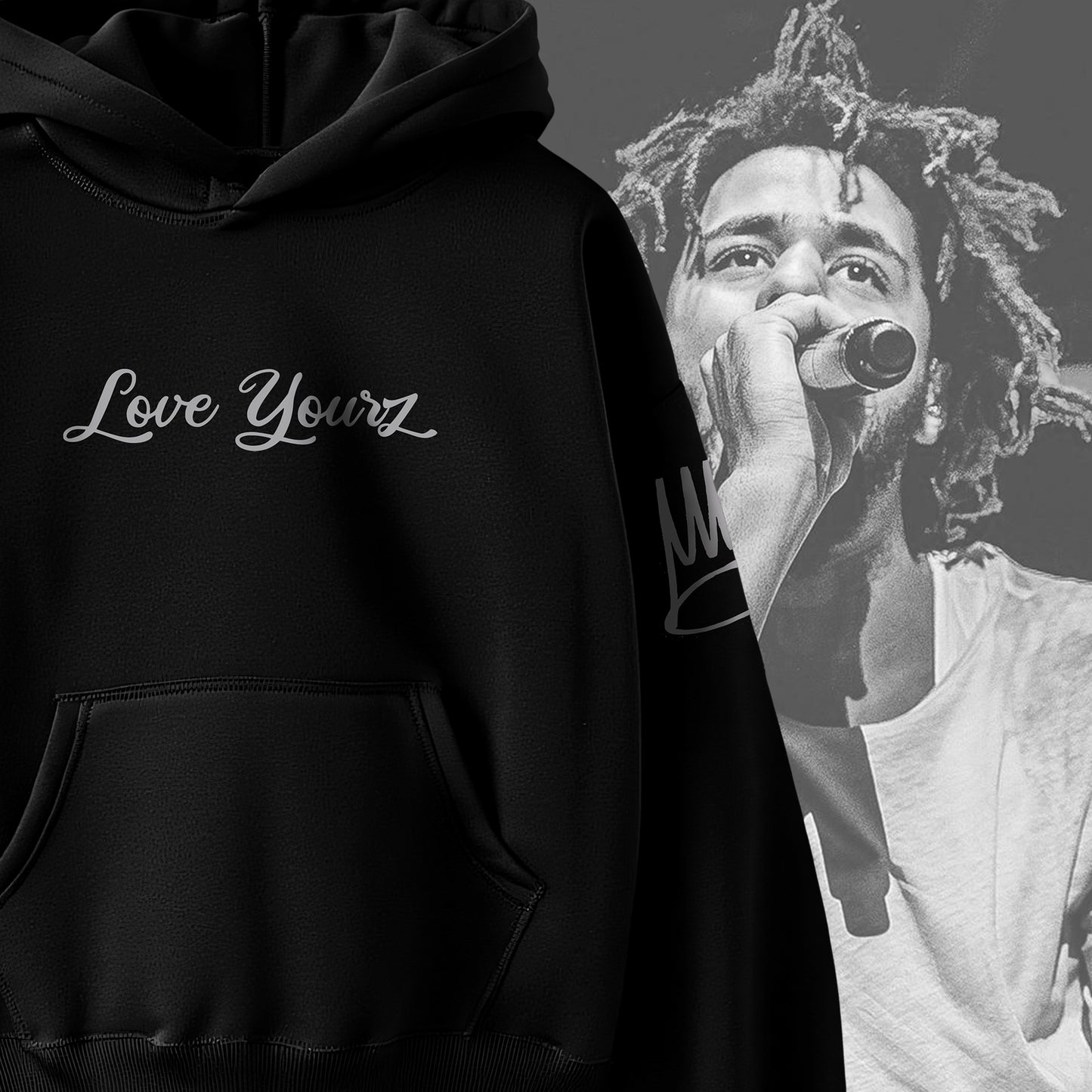 J. Cole "Love Yourz" Oversized Hoodie