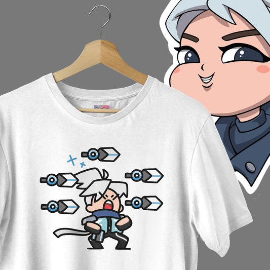 Jett “Knives Out” Chibi Tee