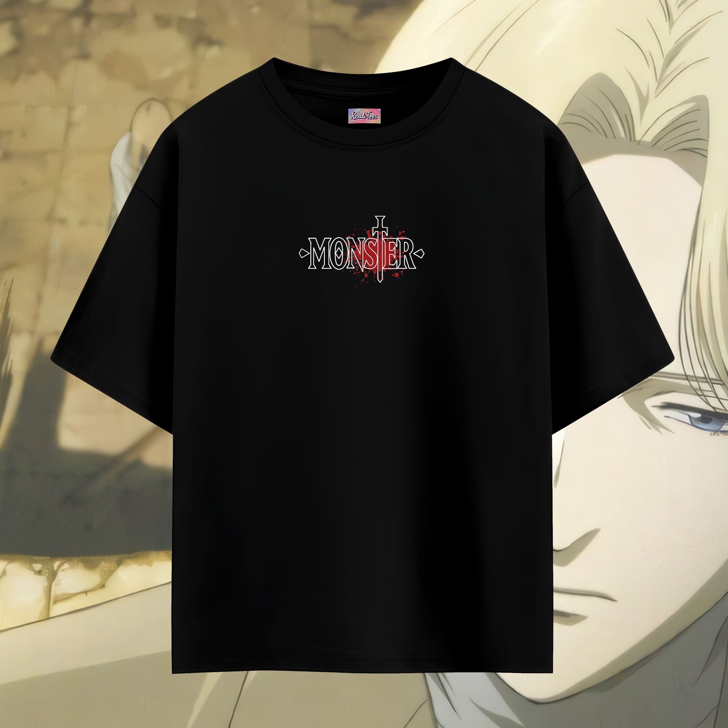 Johan Liebert “Equal in Death” Oversized Tee