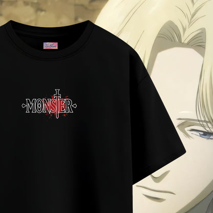 Johan Liebert “Equal in Death” Oversized Tee