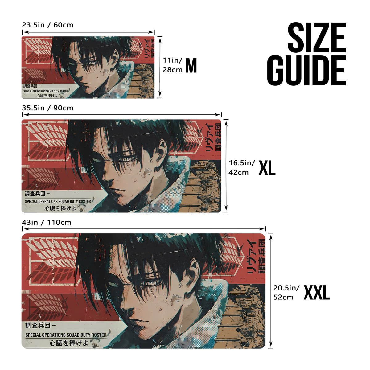 Levi Deskmat