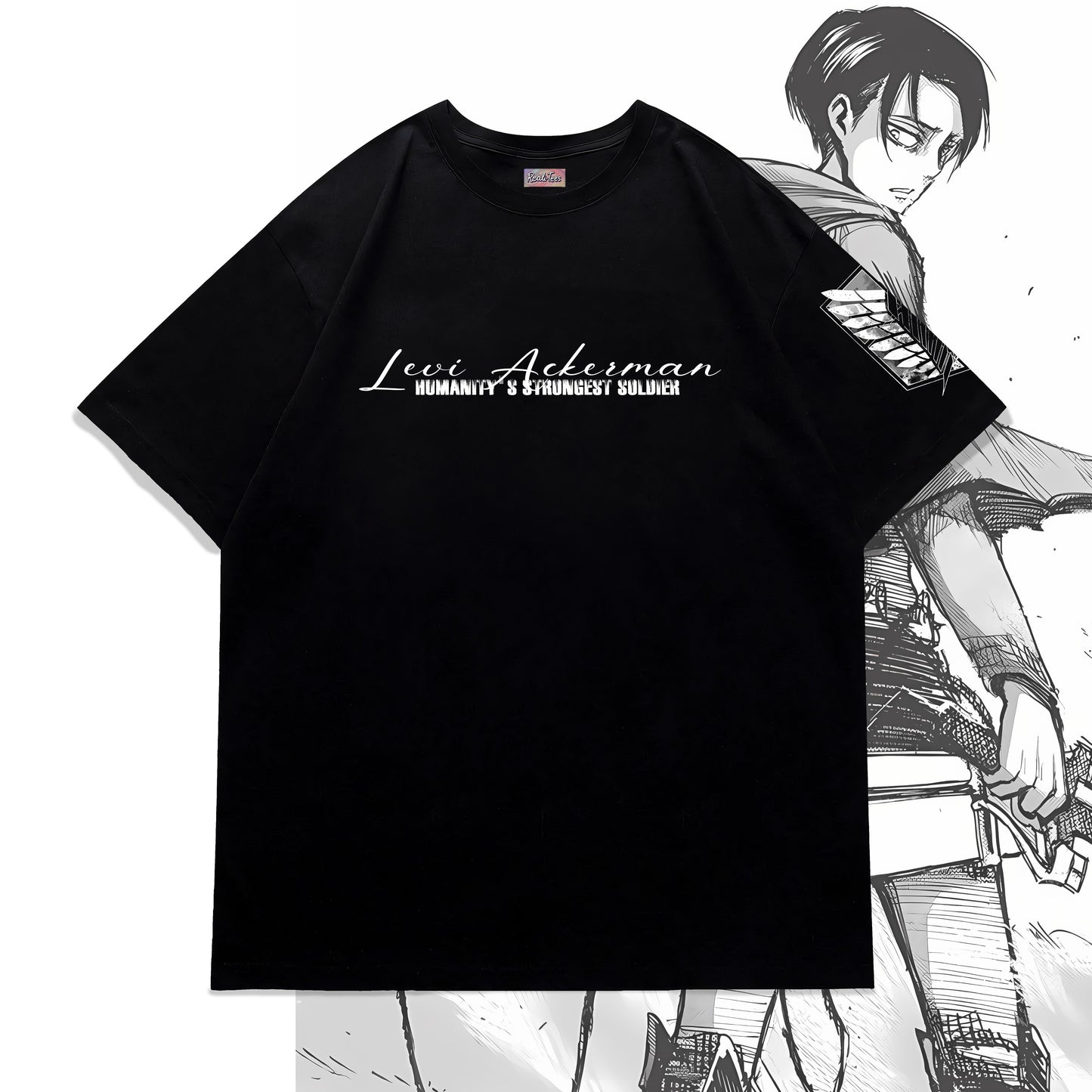 CS Levi - Humanity's Strongest Soldier Oversized Tee