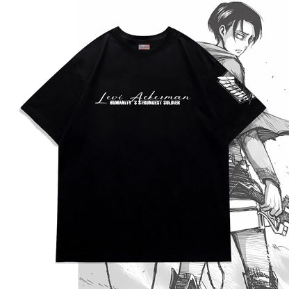 CS Levi - Humanity's Strongest Soldier Oversized Tee